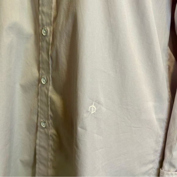 NWT Rag & Bone ‘Diana’ Cotton-Poplin Button-Down Shirt in “Lavender” Size Small - Picture 16 of 16